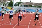 Mens under-20s 200 metres, Northern Senior and Under-20s Champs., SportsCity, Manchester. Photo: David T. Hewitson/Sports for All Pics